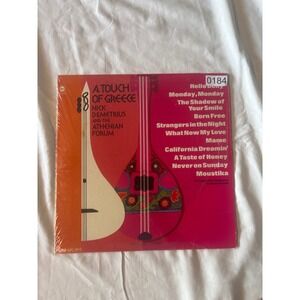 ABC Records A Touch of Greece Nick Demetrius  12" Black Good 1967 Mono‎ Pop Folk